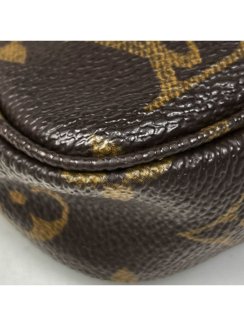 Louis Vuitton Pochette Makeup Cosmetics Pouch Monogram Brown - Picture 3 of 9
